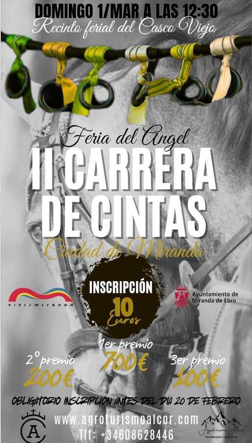 II CARRERA DE CINTAS ¡COMPRAR!